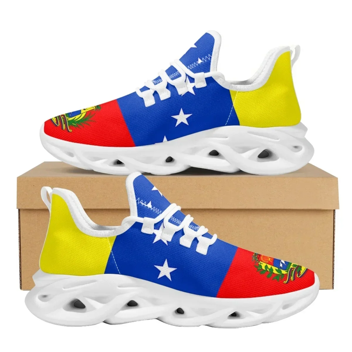 Men'S Shoes For Tennis - Venezuela Bayrağı Spor Ayakkabıları Kadın Erkek
