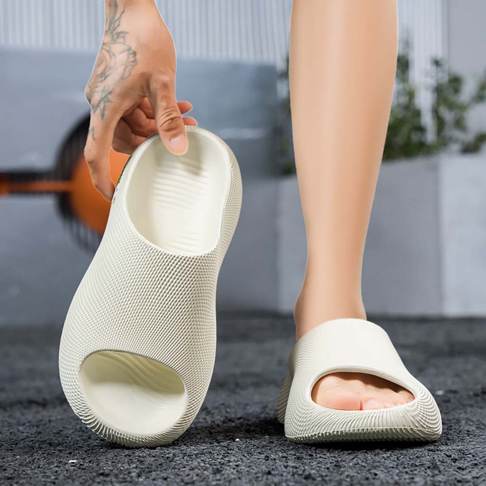 Men Shoes On Cloud - SHAJI Erkek Bulut Terlikleri, Yazlık Kalın