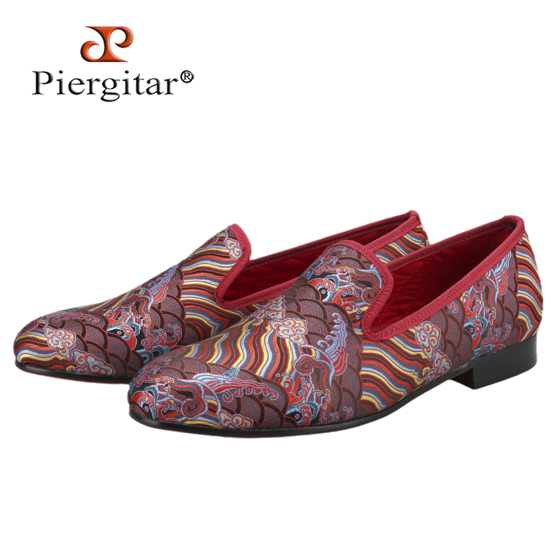 Men Shoes On Cloud - Piergitar Çin Geleneksel Uğurlu Bulut Desen