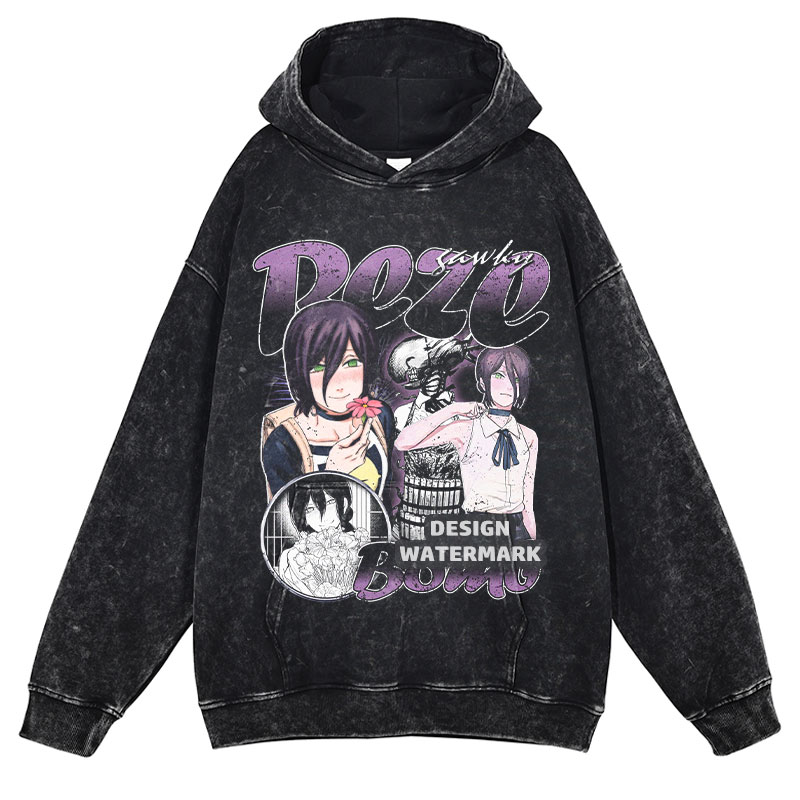 Men'S Shoes Xl - Anime Chainsaw Man Kapüşonlu Üstleri Denji