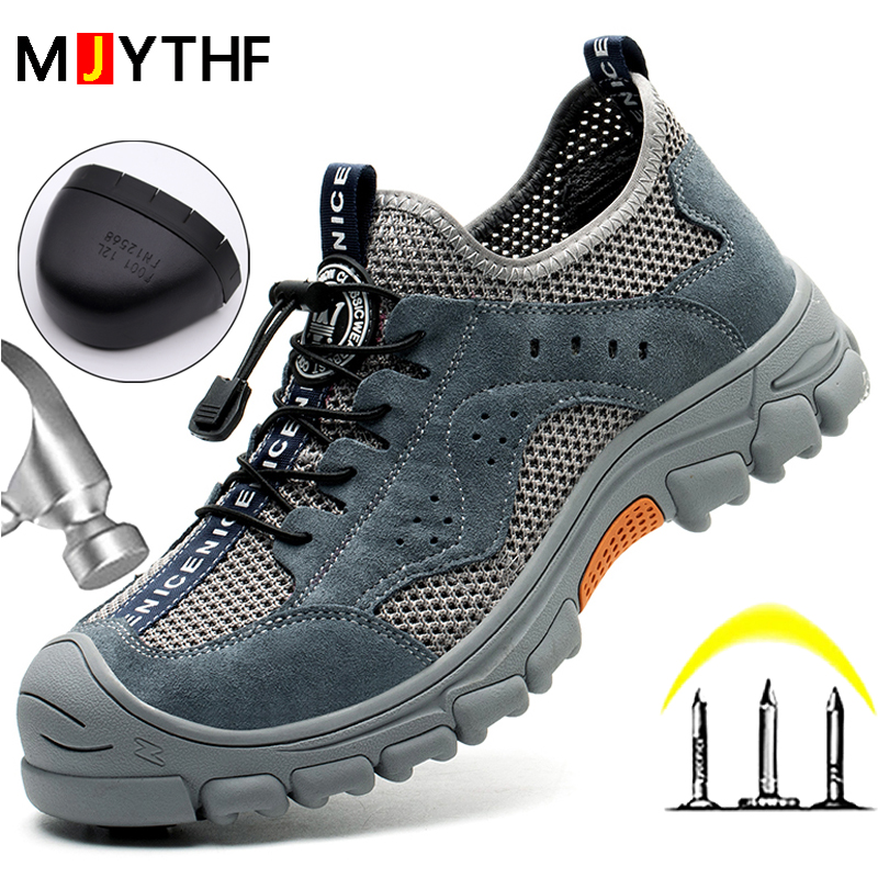 Work Boot Steel Toe - 2026 yaz güvenlik ayakkabıları erkekler anti-delinme