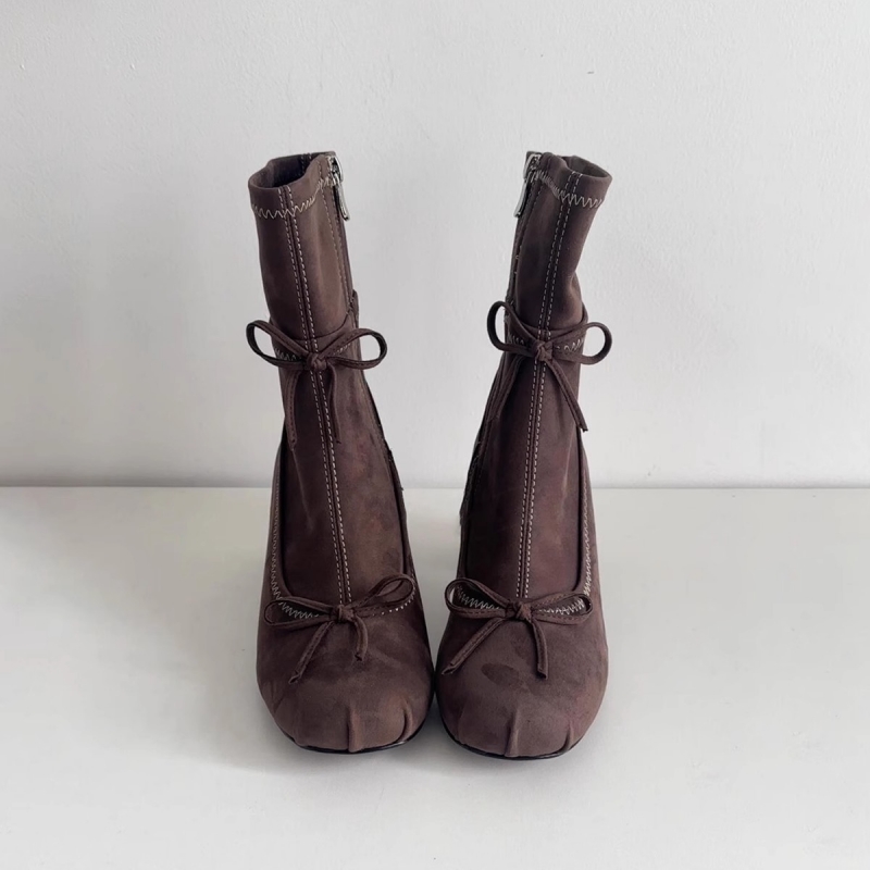 Chelsea Boots Suede - 2026 Kış Modası Yeni Pompalar Chelsea