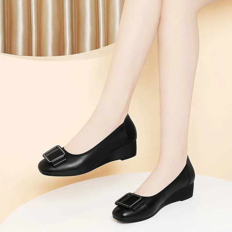 Men Shoes For Office Work - zapatos de mujer kadın sevimli yuvarlak