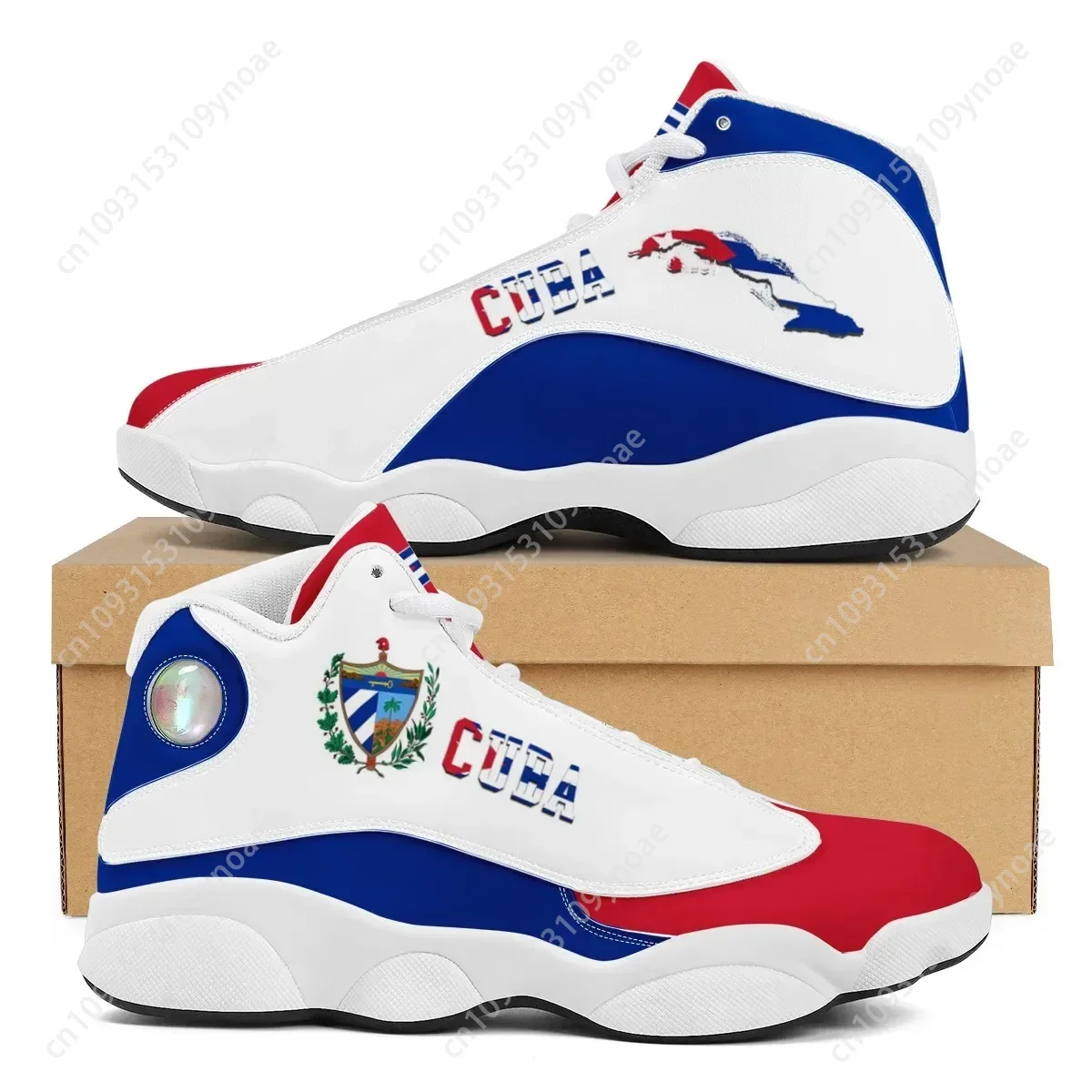 Men'S Shoes For Tennis - KÜBA Bayrağı Baskı Serin Erkekler Basketbol