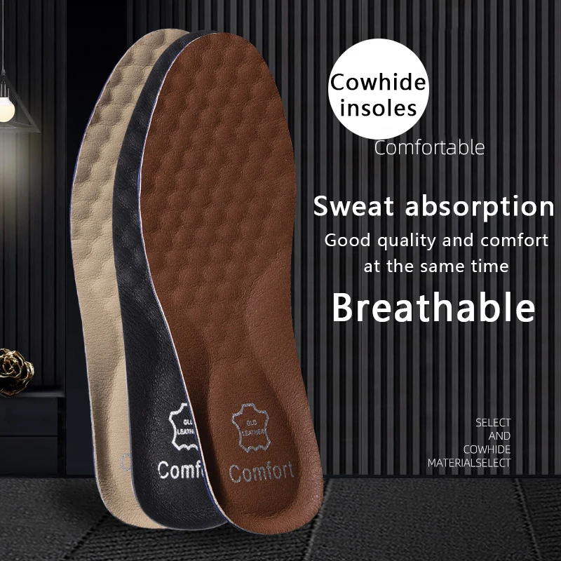 Men'S Shoes Plantar Fasciitis - 1 çift deri ayakkabı tabanlık ayak
