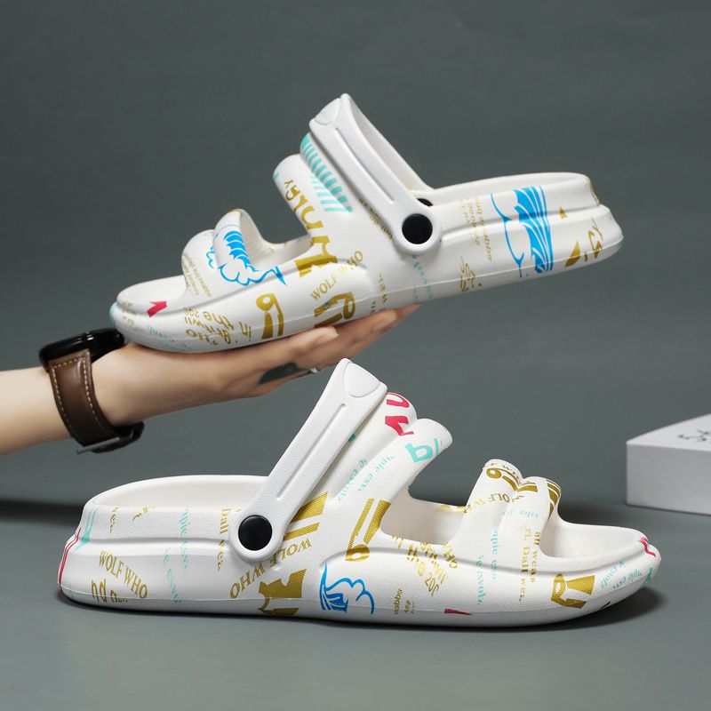 Men Shoes On Cloud - Yeni Erkek Bulut Sandaletleri Yaz Baskılı