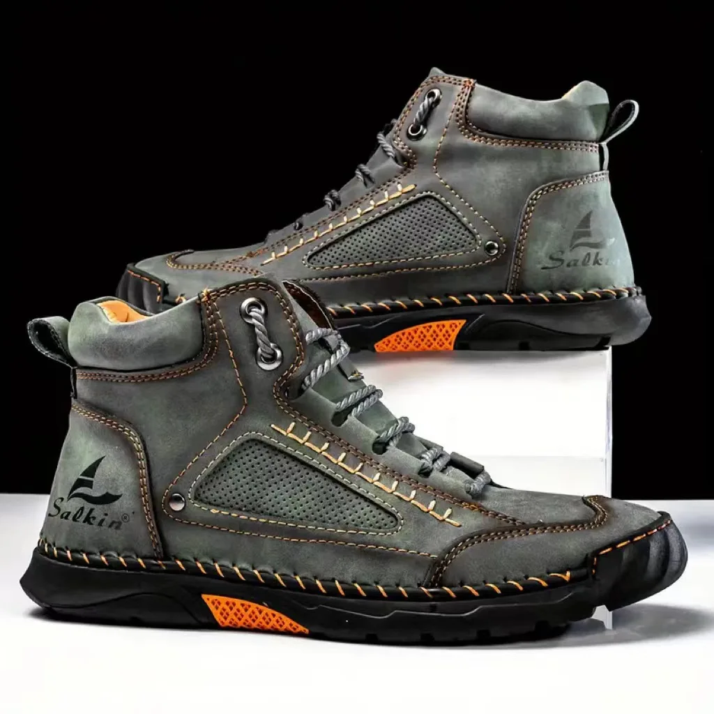 Men'S Shoes Hoka Sale - Erkek El Dikişli Botlar Büyük Beden