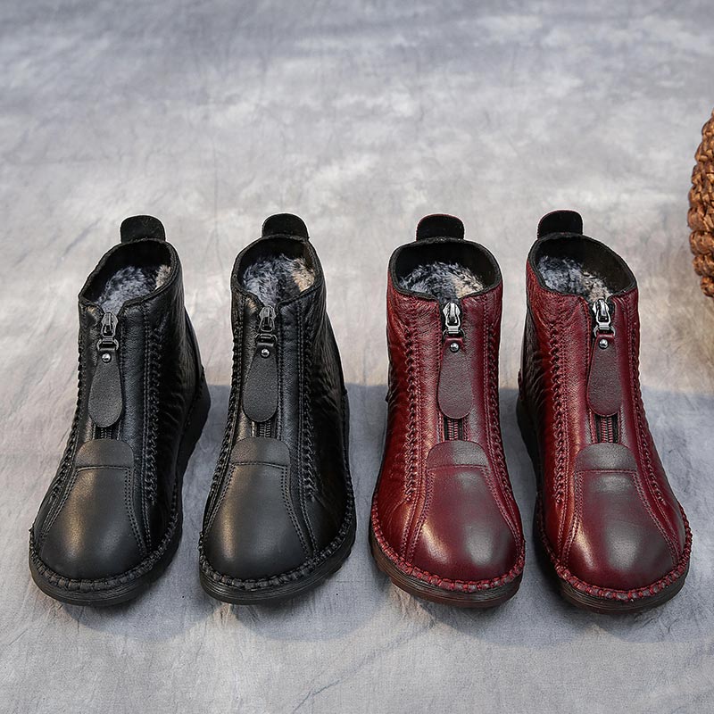 Men Shoes Online Shopping - Yüksek kesim pu deri sneakers kadınlar