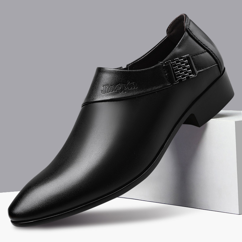 Men Shoes For Office Work - Oxfords deri ayakkabı erkekler için lüks