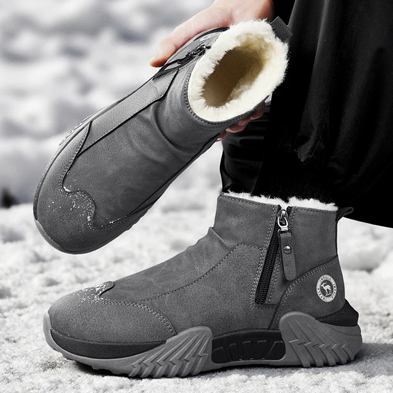 Hiking Boot Waterproof - Kış kar botları kaymaz rahat ayakkabılar