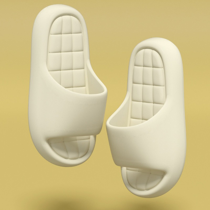 Men'S Shoes Non Slip - Kadınlar için Ekose Desenli Yazlık Terlik,
