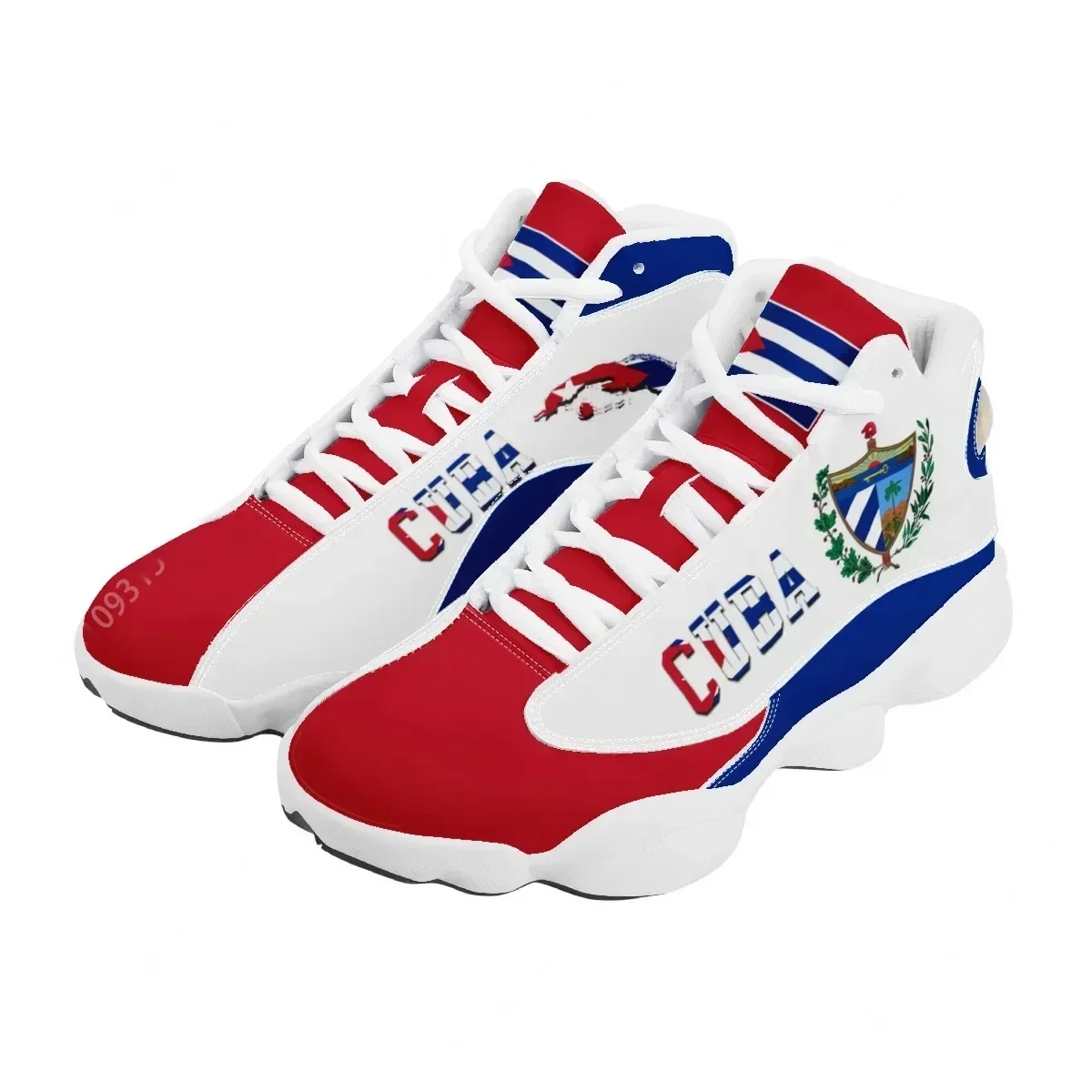 Men'S Shoes For Tennis - KÜBA Bayrağı Baskı Serin Erkekler Basketbol