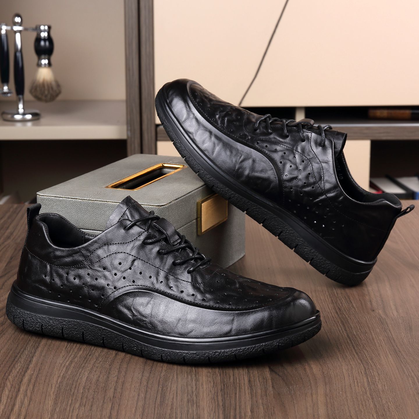 Günlük Hakiki Deri Ayakkabılar - Men Shoes For Office Work incelemesi ve fiyatı