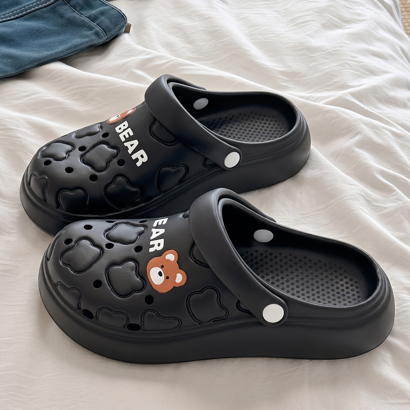Kadın Erkek Karikatür Ayı EVA  - Men Shoes On Cloud incelemesi ve fiyatı