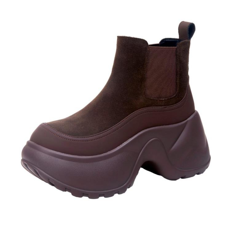 Kadınlar için yarım çizmeler D - Chelsea Boots Suede incelemesi ve fiyatı