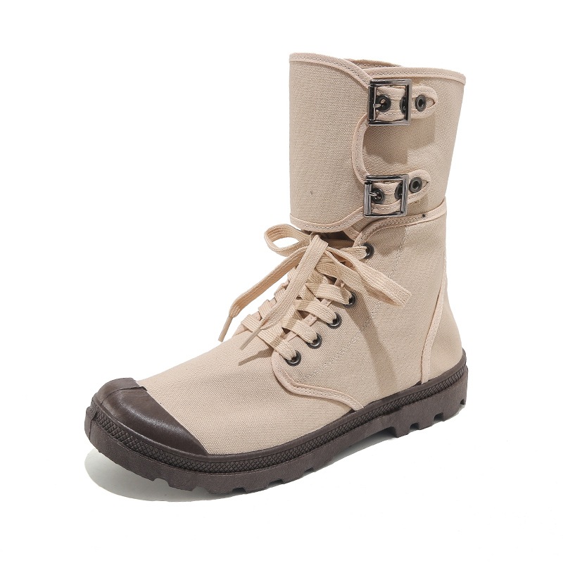Erkek yüksek top kanvas botlar - Canvas Sneaker High incelemesi ve fiyatı