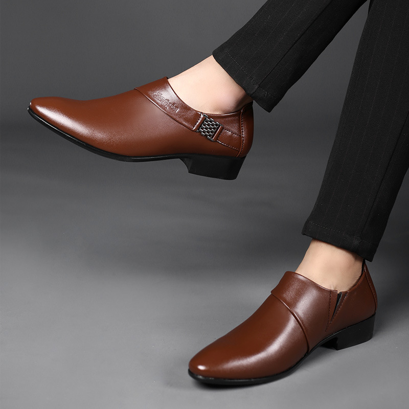 Erkekler PU Deri Ayakkabı Resm - Men Shoes For Office Work incelemesi ve fiyatı