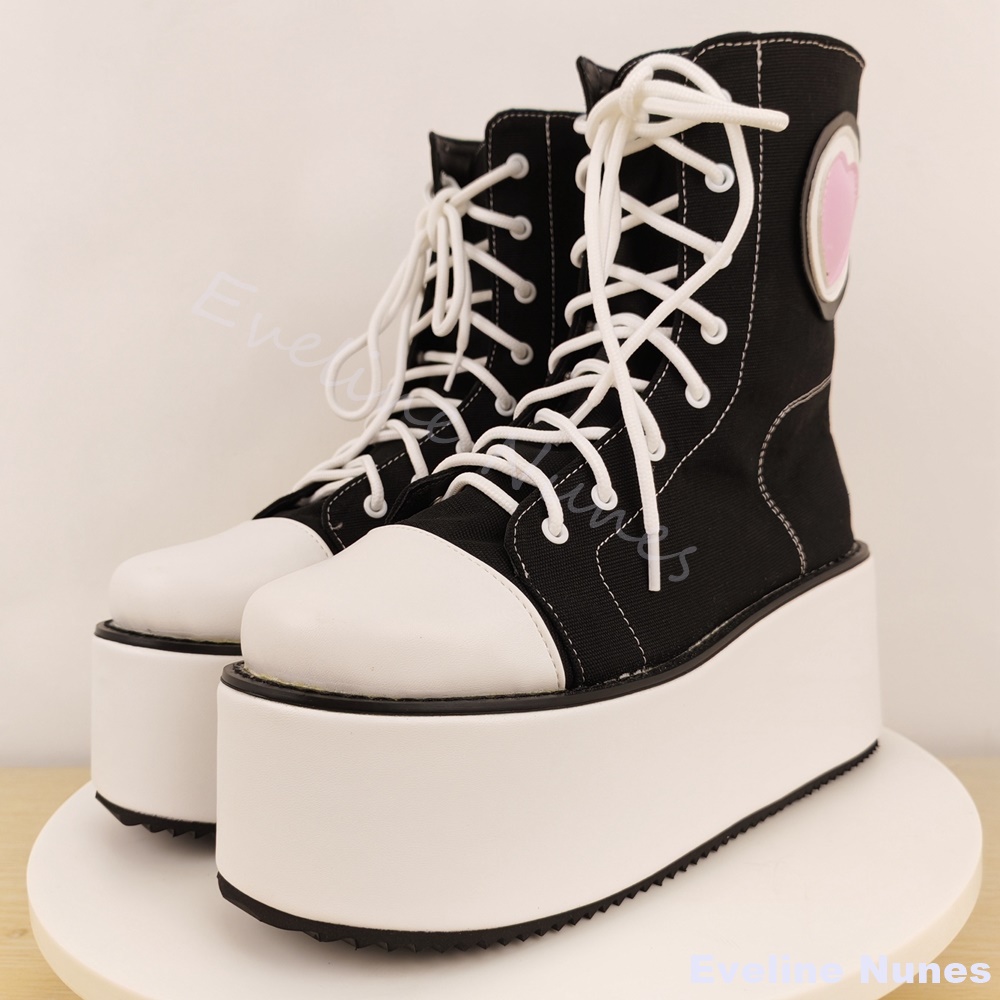 Kalın tabanlı yüksek top kanva - Canvas Sneaker High incelemesi ve fiyatı