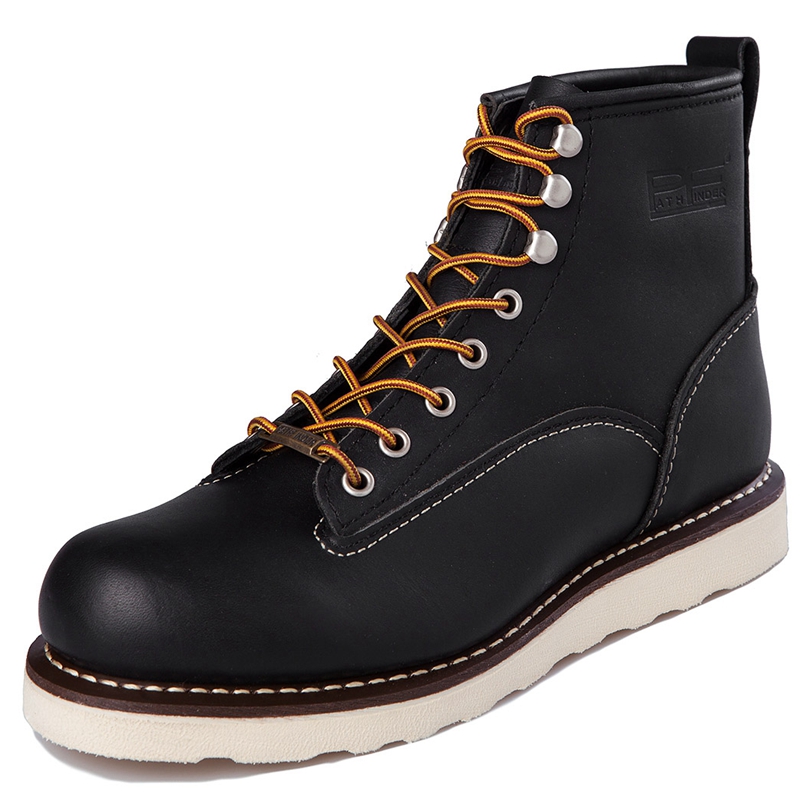 Erkek Modası Hakiki Deri Orta  - Work Boot Steel Toe incelemesi ve fiyatı