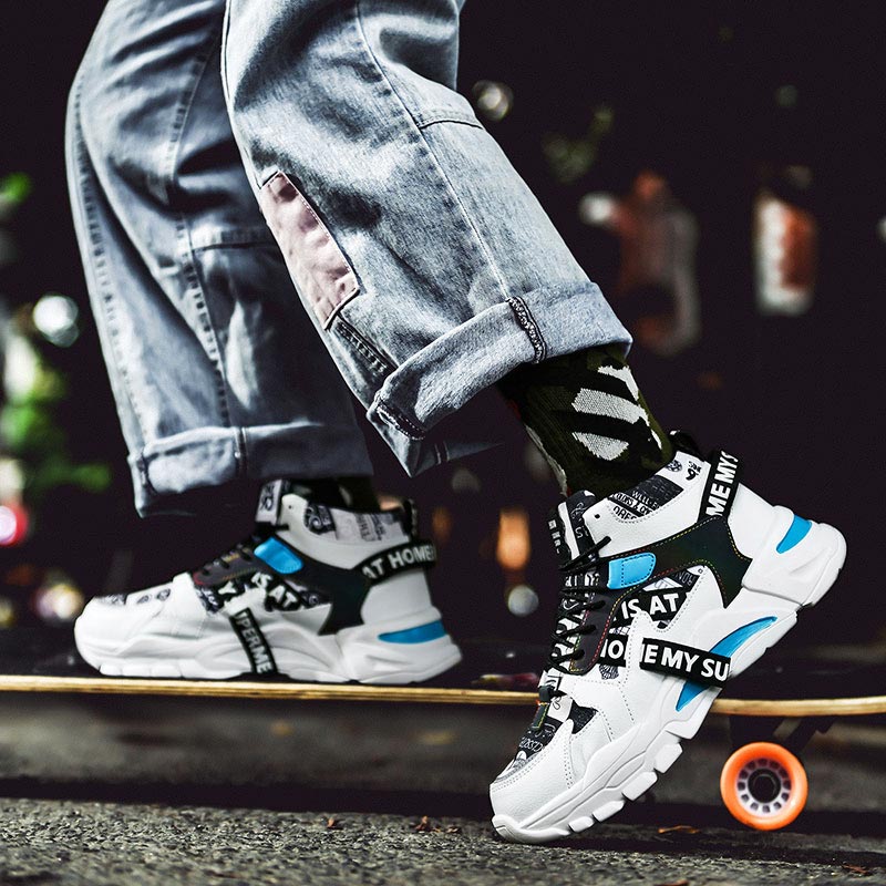 Büyük boy yüksek Top tıknaz er - Men Shoes Online Shopping incelemesi ve fiyatı