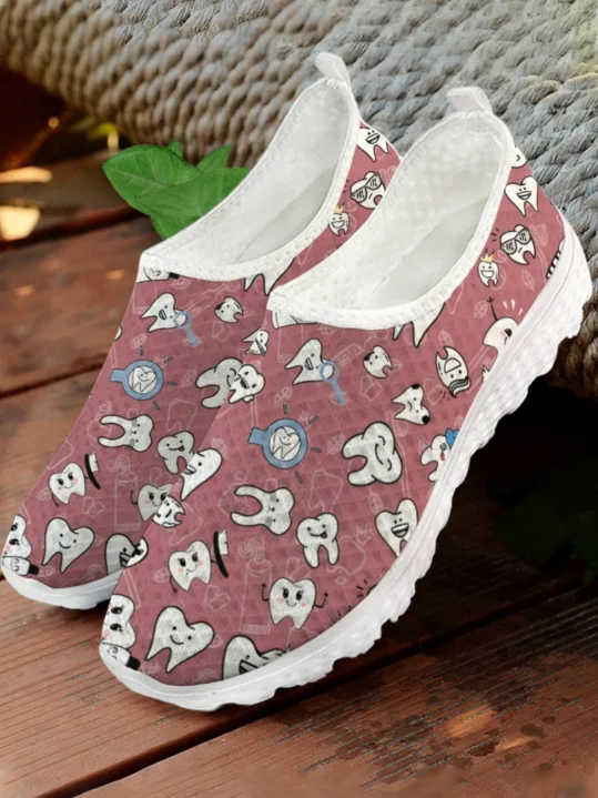 Beyaz Karikatür Diş Baskı Örgü - Men'S Shoes For Tennis incelemesi ve fiyatı