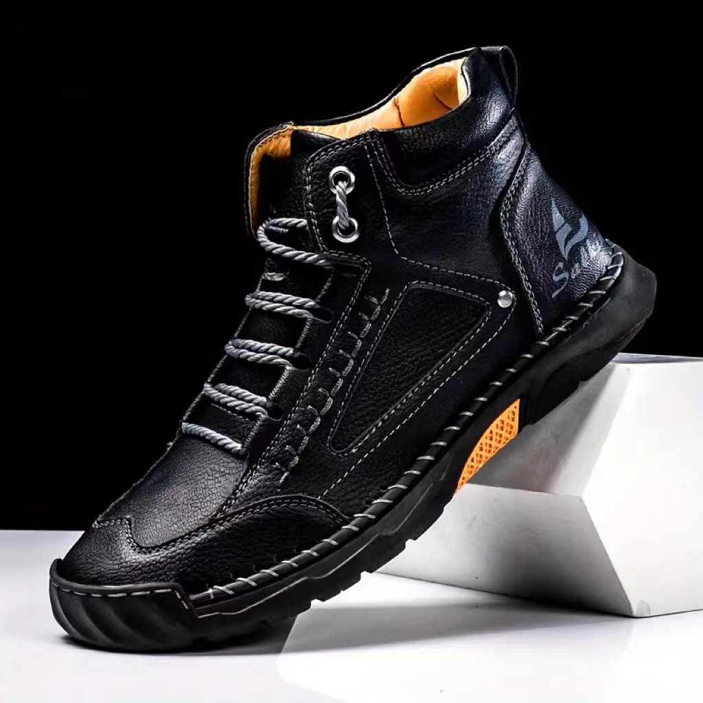 Erkek El Dikişli Botlar Büyük  - Men'S Shoes Hoka Sale incelemesi ve fiyatı