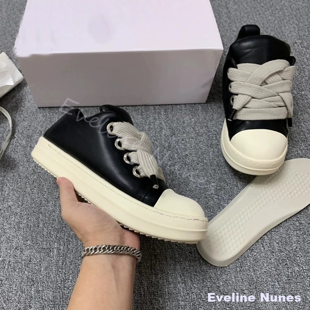 Unisex Siyah Deri Platform Spo - Canvas Sneaker High incelemesi ve fiyatı