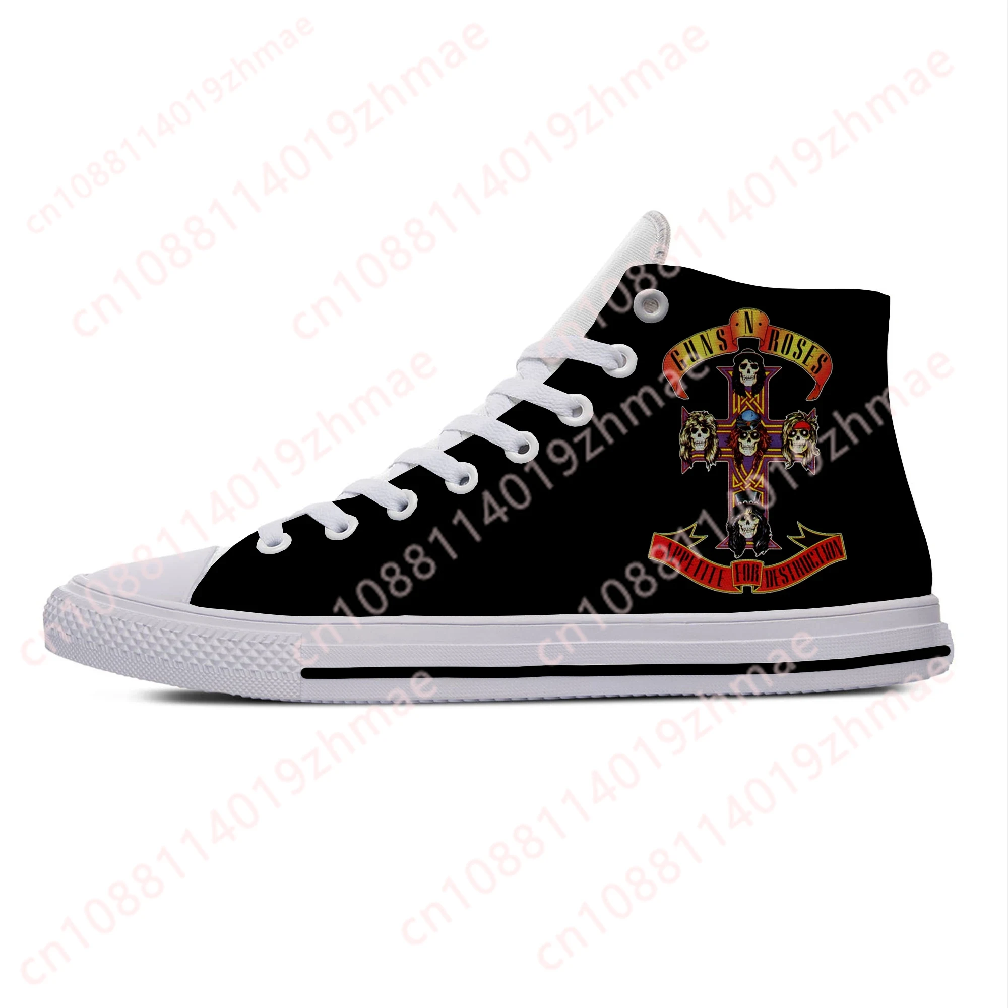 Sıcak 3D Guns N' Roses Heavy M - Canvas Sneaker High incelemesi ve fiyatı