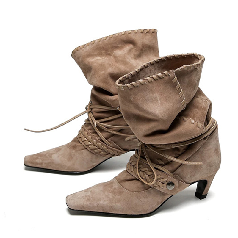 Liyke Sonbahar Kış Kahverengi  - Chelsea Boots Suede incelemesi ve fiyatı
