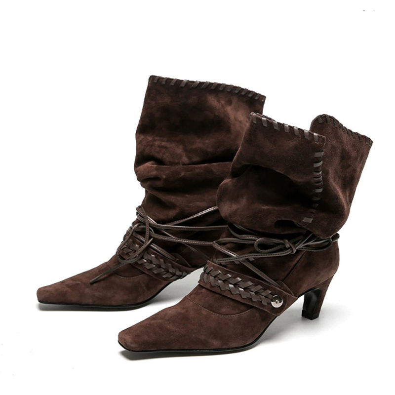 Liyke Sonbahar Kış Kahverengi  - Chelsea Boots Suede incelemesi ve fiyatı