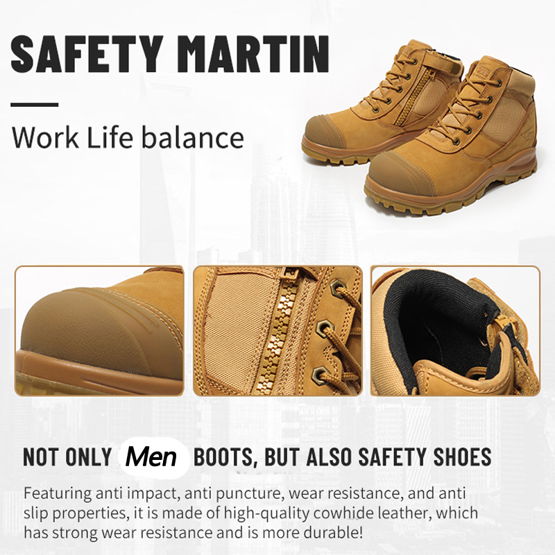 Hakiki Deri Erkek Botları Güve - Work Boot Steel Toe incelemesi ve fiyatı