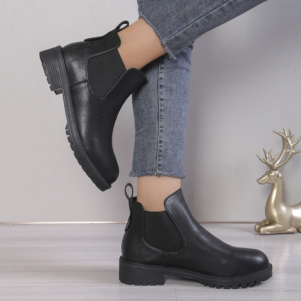 Kadın Rahat Chelsea yarım çizm - Chelsea Boots Suede incelemesi ve fiyatı