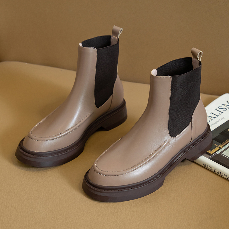 Sıcak hakiki deri kadın botlar - Chelsea Boots Suede incelemesi ve fiyatı
