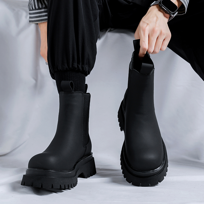2026 Platform Siyah Yüksek Bil - Chelsea Boots Suede incelemesi ve fiyatı