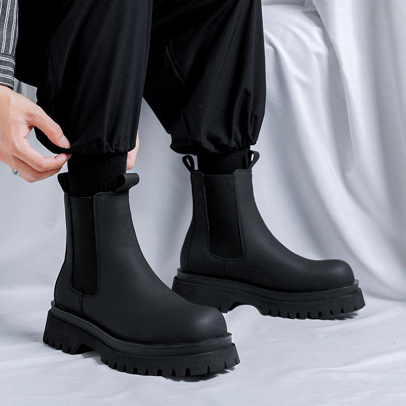 2026 Platform Siyah Yüksek Bil - Chelsea Boots Suede incelemesi ve fiyatı