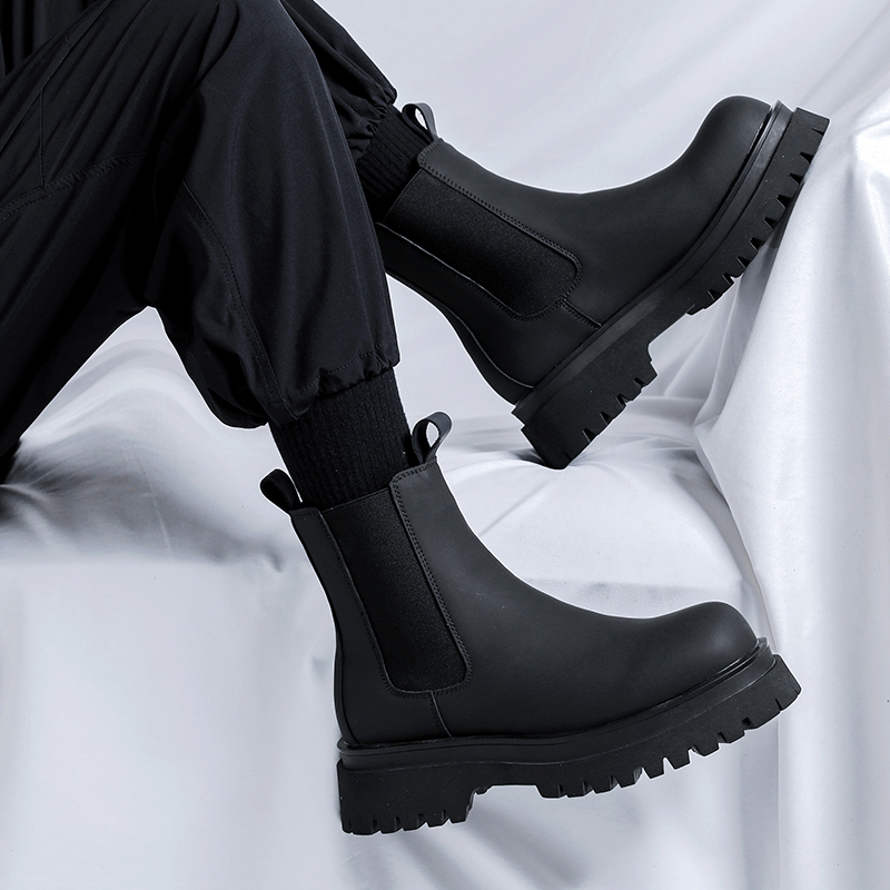2026 Platform Siyah Yüksek Bil - Chelsea Boots Suede incelemesi ve fiyatı