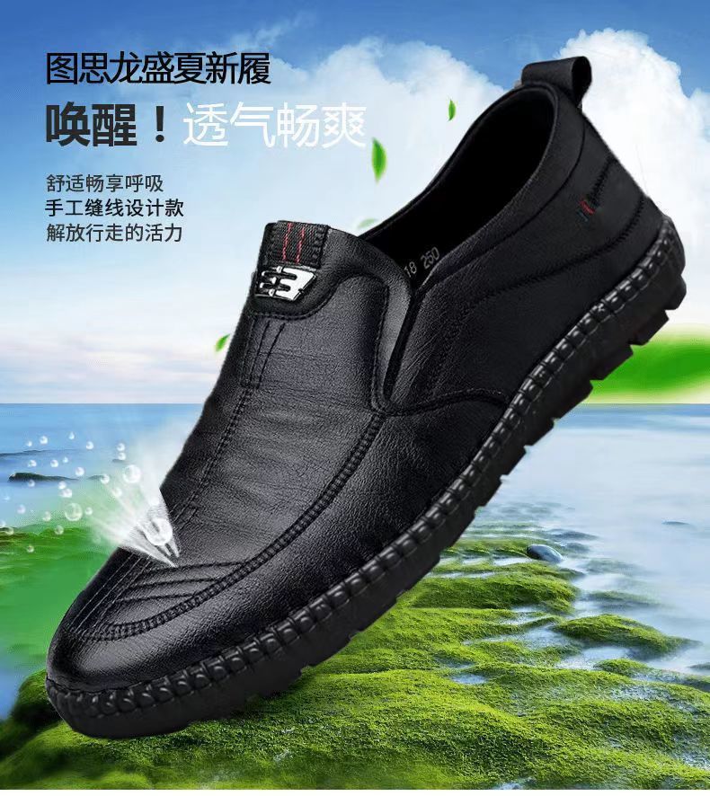 Mens deri makosenler kaymaz yü - Men Shoes For Office Work incelemesi ve fiyatı